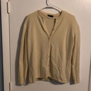 Cashmere Boutique cream Sweater set - L
